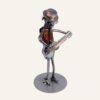 Cadeau guitariste - Figurine guitariste homme en métal