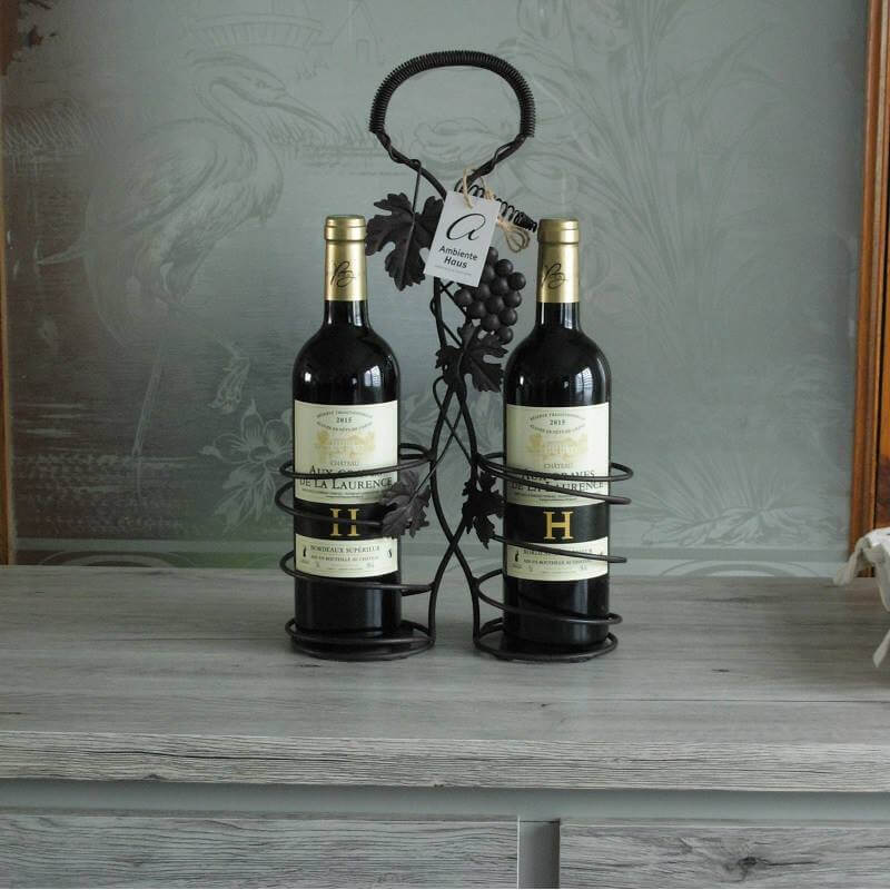 Porte bouteille de vin décoratif