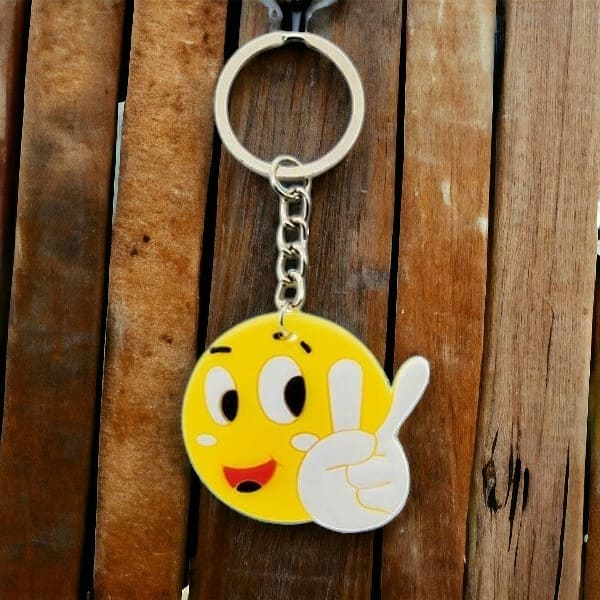 Porte-clés Emoji et Smiley