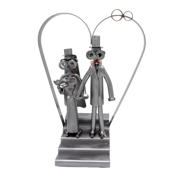 Figurine couple de mariés - Cadeau pour couple