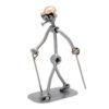 Figurine randonneur homme en métal - Une idée cadeau pour les hommes passionnés de randonnée.